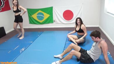 Boyfriend gets beaten by girlfriend's friend