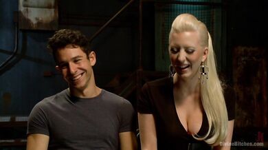 Mistress cherry loves slave boy