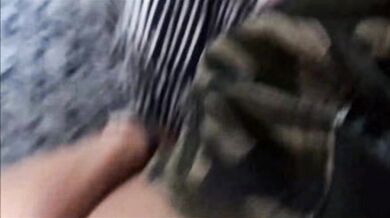 Black Haired Beauty Takes Care Of My Cock