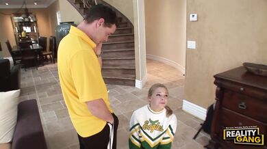 Cheerleader Jessica Dalton Fucked By Her Coach