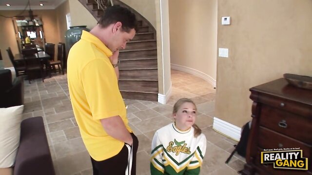 Cheerleader Jessica Dalton Fucked By Her Coach