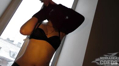 Gorgeous 18yo Anusha First Time Masturbating Her Tiny Pink Pussy