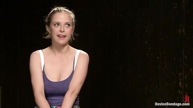 Hardcore and bondage with spank