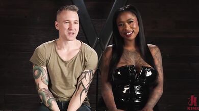 Big boob mistress punished her slave boy