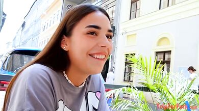 Ukranian Gorgeous Teen Milan Cheek Is Fucked In A Hotel Room