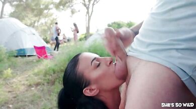 Camping Hardcore Fucking