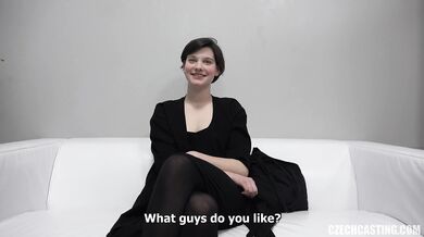 Czech Art Student Anna At Czech Casting