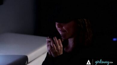 Thief Jenna Sativa Caught Sniffing Panties By Angela White! Robbery Turns Into Wild Sex
