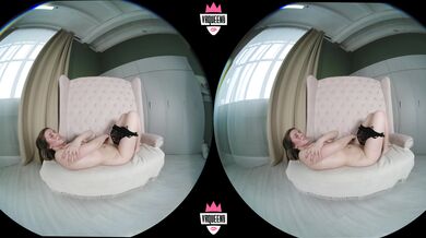 Busty Blonde VR Teasing