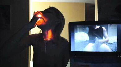 Glowing dildo