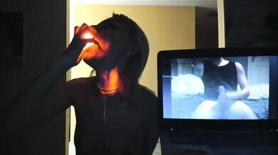 Glowing dildo