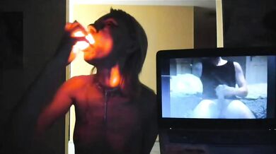 Glowing dildo