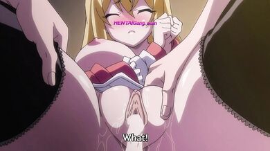 Blonde maid serves creamy morning ride in vintage uniform