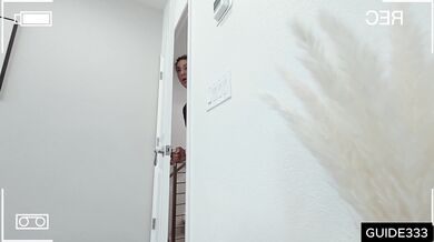 Liora Vane gets unsupervised at rental house to suck David Lee's cock and hardcore fuck