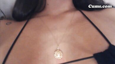 Busty Babe Teases With Her Tits And Wet Pussy