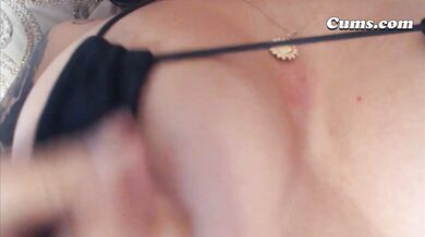 Busty Babe Teases With Her Tits And Wet Pussy