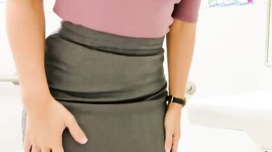 Let me show you what’s under my skirt in my school's toilets