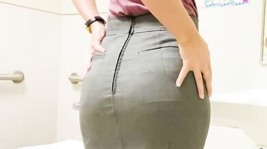 Let me show you what’s under my skirt in my school's toilets