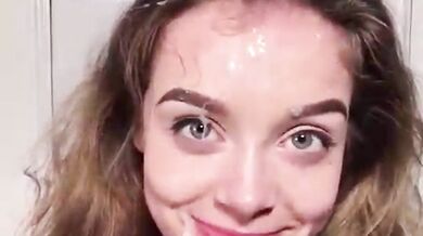 She Loves To Get Facial