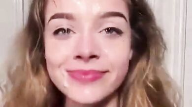 She Loves To Get Facial