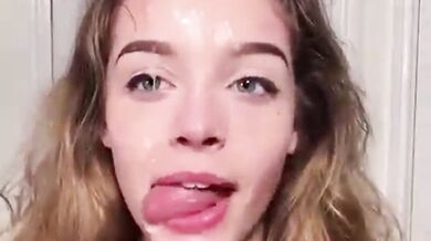 She Loves To Get Facial