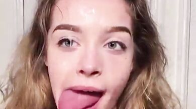 She Loves To Get Facial