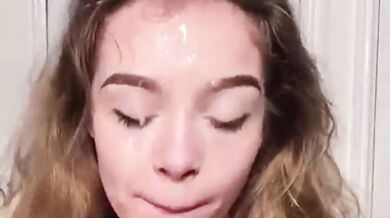 She Loves To Get Facial