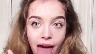 She Loves To Get Facial