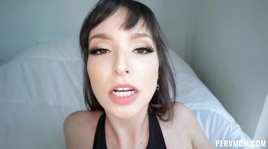 Lexi Luna staring into your soul while getting facial