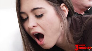 Petite Riley Reid With Hairy Pussy Rides My Cock