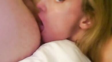Licking his asshole