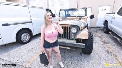Kit Farrin Gets Fucked By Mechanic