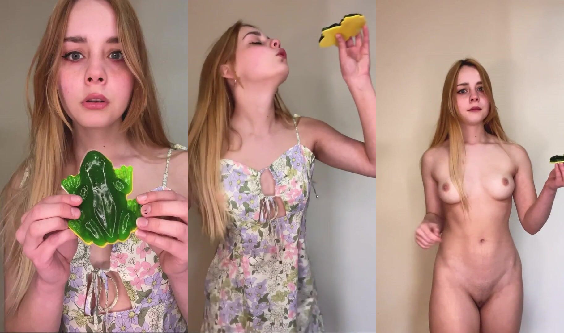 This happens when u kiss the frog!