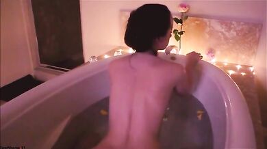 Bathtub tease