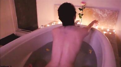 Bathtub tease
