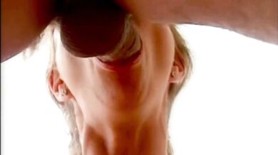 Hot Polish Blonde MILF Riding A big Cock