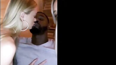 Naughty Besties Amber And Kali Share Jax's Huge BBC