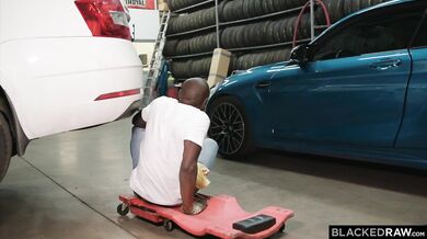Gorgeous Redhead Cerise Spice Loves Fast Cars And Huge BBCs