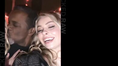 Tiny Blondes Haley And CoCo Lovelock Share A Giant BBC