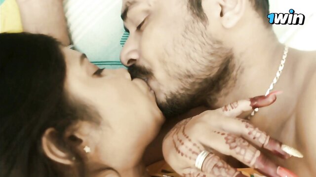 Newly Married Couple Enjoying Romantic Fuck In The Morning
