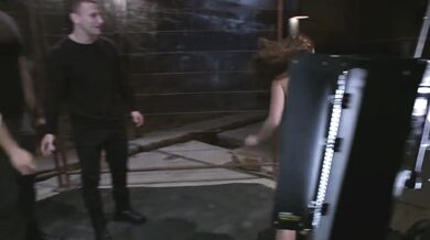 Remy LaCroix In Hardcore Gangbang Cage Fuck