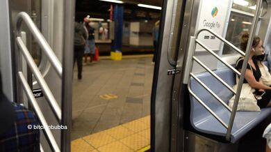 Exposed in the subway