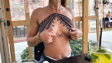 Teasing the guy on break