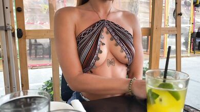 Teasing the guy on break