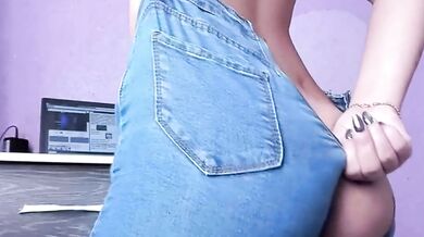 Easy access jeans