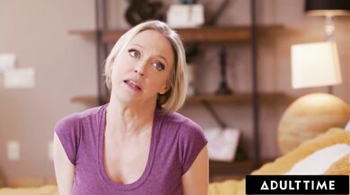 Horny MILF Dee Williams Hide Her Buttplug From Stepson During Fake Meditation!