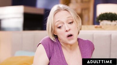 Horny MILF Dee Williams Hide Her Buttplug From Stepson During Fake Meditation!