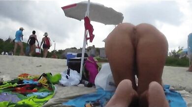 Windy day on the beach