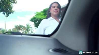 Nathalia Correa Gets Picked Up By Hard Cock