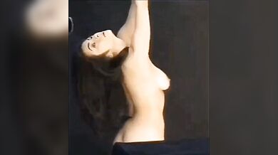 Suspension of woman